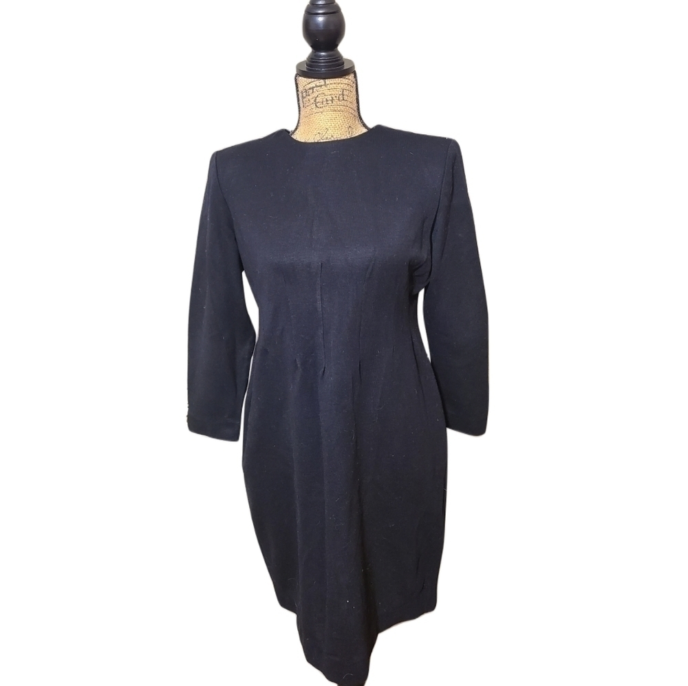 POSITIVE Attitude| Casual Black Dress